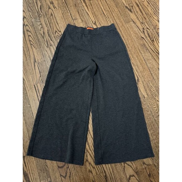 Patrizia Luca Milano Women's Medium Gray Wide Leg Cropped Pants - Picture 1 of 2